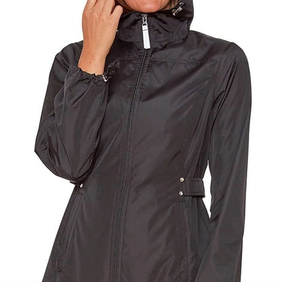 🆕️ JONES NEW YORK WOMEN'S  BLACK PARKA JACKET - Picture 3 of 7